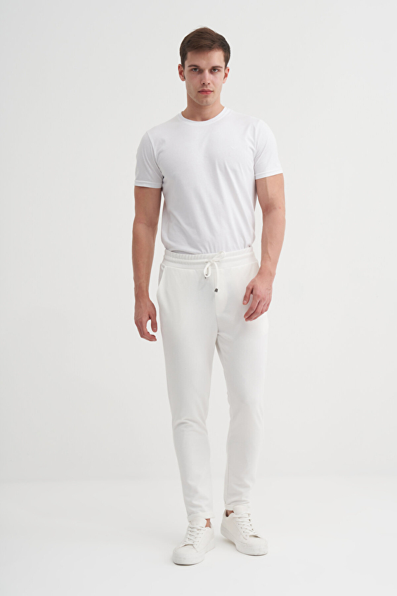 Cazador Slim Fit Erkek Eşofman Altı 25YCEEO08018 Ekru Cazador Slim Fit Erkek Eşofman Altı 25YCEEO08018 Ekru