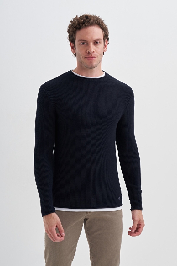 Cazador Slim Fit Erkek Kazak 30100 Lacivert Cazador Slim Fit Erkek Kazak 30100 Lacivert