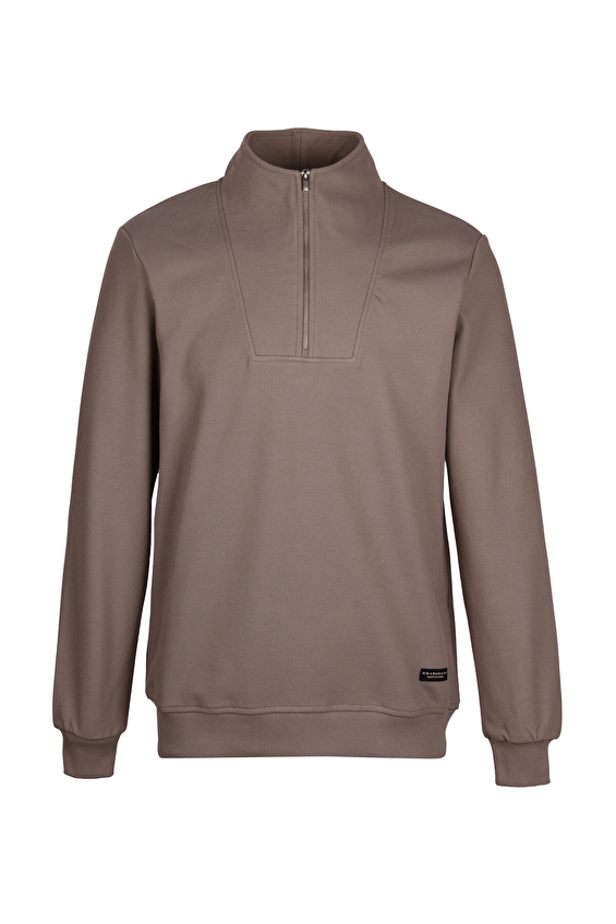 Cazador Regular Fit Erkek Sweatshırt 53075 Gri Cazador Regular Fit Erkek Sweatshırt 53075 Gri