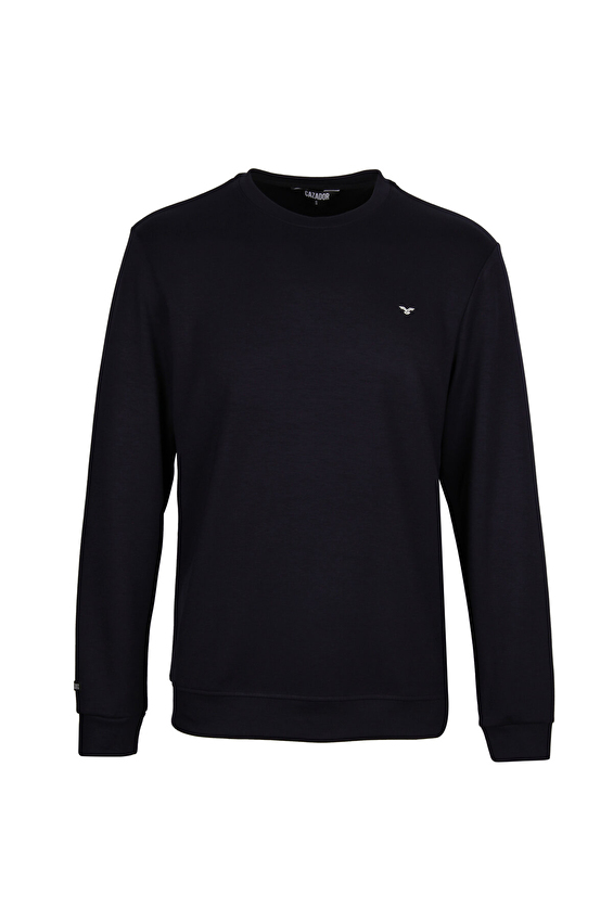 Cazador Regular Fit Erkek Sweatshırt 53140 Lacivert Cazador Regular Fit Erkek Sweatshırt 53140 Lacivert