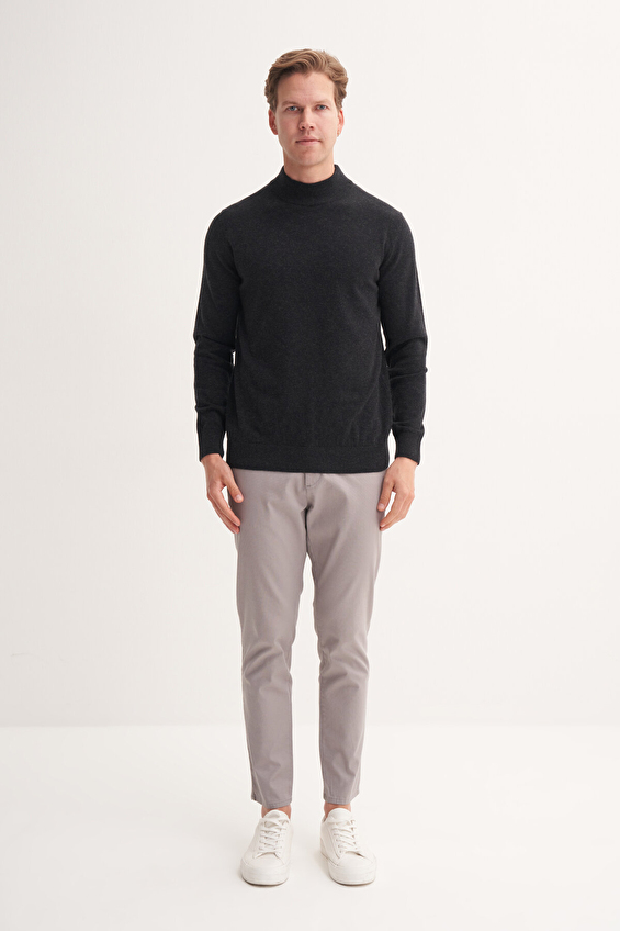 Cazador Slim Fit Erkek Kazak 33255 Siyah Cazador Slim Fit Erkek Kazak 33255 Siyah