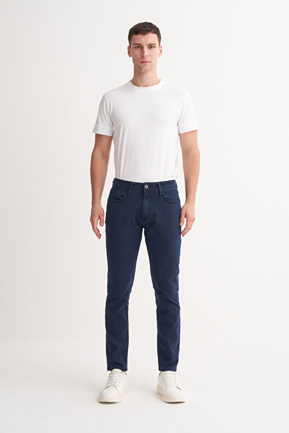 Cazador Slim Fit Erkek Pantolon 09430 Lacivert Cazador Slim Fit Erkek Pantolon 09430 Lacivert