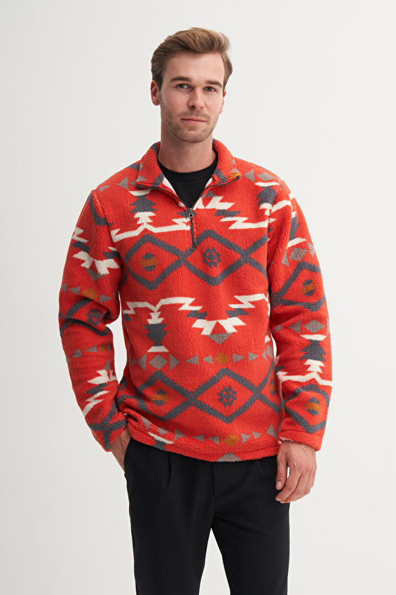 Cazador Erkek Sweatshırt 52440 Nar cıcegı Cazador Erkek Sweatshırt 52440 Nar cıcegı