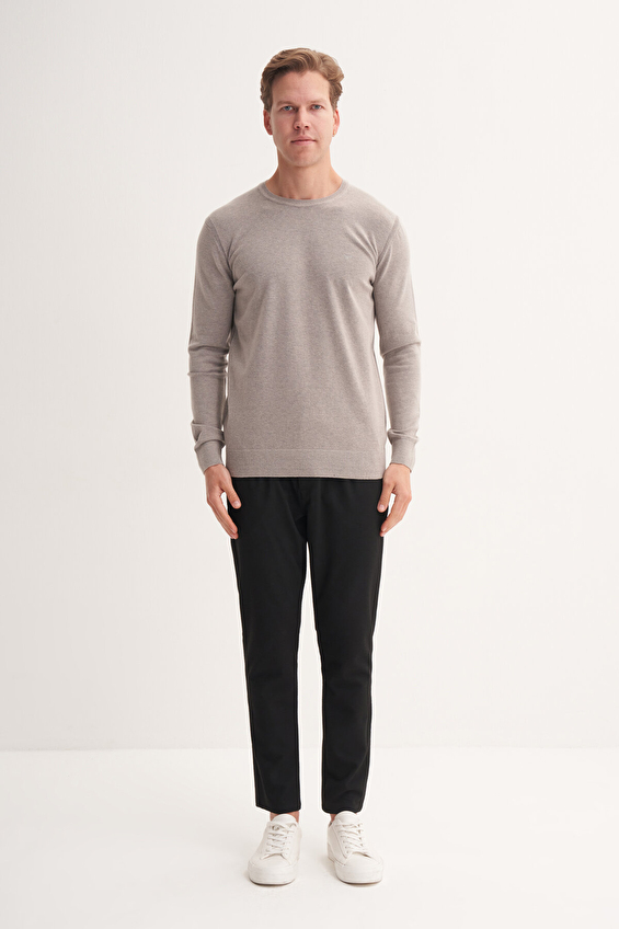 Cazador Slim Fit Erkek Kazak 33155 Gri Cazador Slim Fit Erkek Kazak 33155 Gri