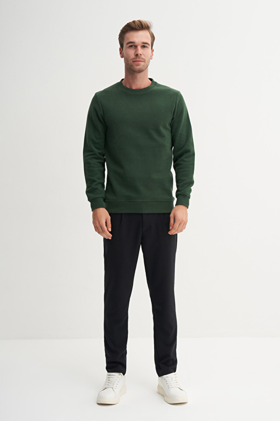 Cazador Slim Fit Erkek Sweatshırt 56400 Nefti Cazador Slim Fit Erkek Sweatshırt 56400 Nefti