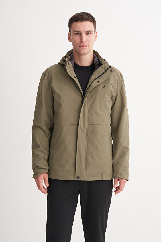 Cazador Regular Fit Erkek Mont 13295 Haki Cazador Regular Fit Erkek Mont 13295 Haki