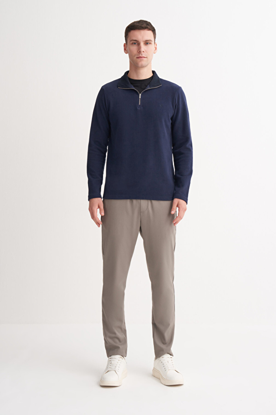 Cazador Slim Fit Erkek Sweatshırt 56430 Indıgo Cazador Slim Fit Erkek Sweatshırt 56430 Indıgo