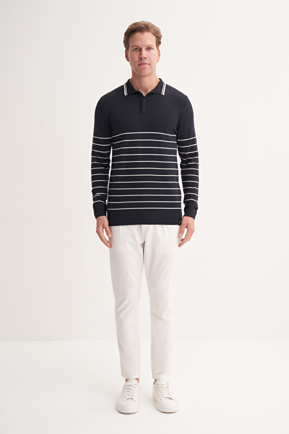 Cazador Slim Fit Erkek Kazak 33020 Lacivert Cazador Slim Fit Erkek Kazak 33020 Lacivert