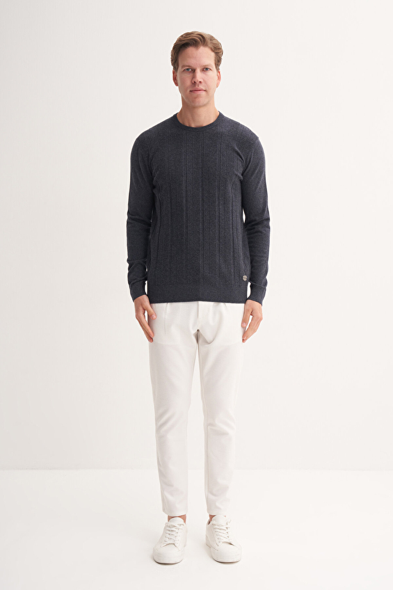 Cazador Slim Fit Erkek Kazak 33110 Lacivert Cazador Slim Fit Erkek Kazak 33110 Lacivert