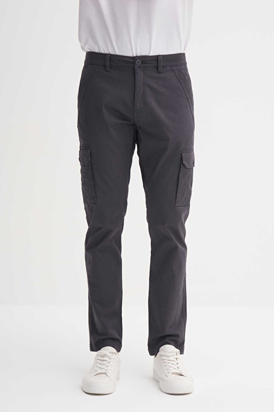 Cazador Slim Fit Erkek Pantolon 00120 Antrasit Cazador Slim Fit Erkek Pantolon 00120 Antrasit