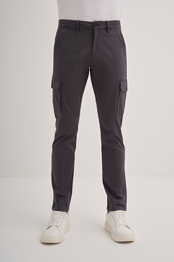Cazador Slim Fit Erkek Pantolon 00120 Antrasit Cazador Slim Fit Erkek Pantolon 00120 Antrasit