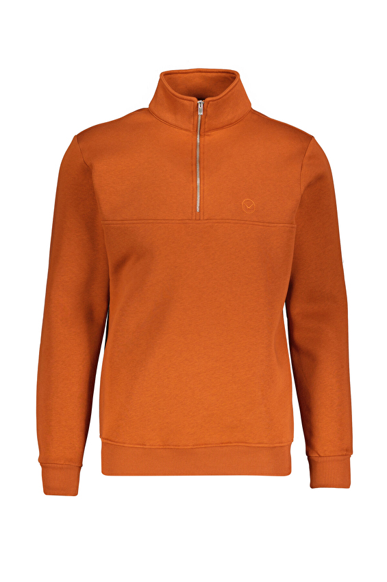 Cazador Slim Fit Erkek Sweatshırt 56180 Tarçın Cazador Slim Fit Erkek Sweatshırt 56180 Tarçın