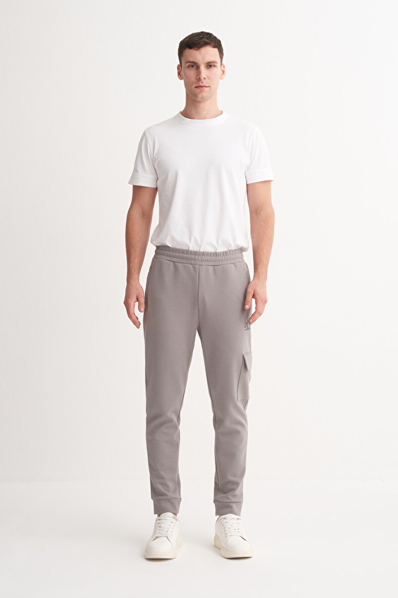 Cazador Slim Fit Erkek Eşofman Altı 80080 Gri Cazador Slim Fit Erkek Eşofman Altı 80080 Gri