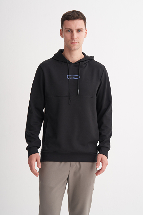 Cazador Regular Fit Erkek Sweatshırt 53720 Siyah Cazador Regular Fit Erkek Sweatshırt 53720 Siyah