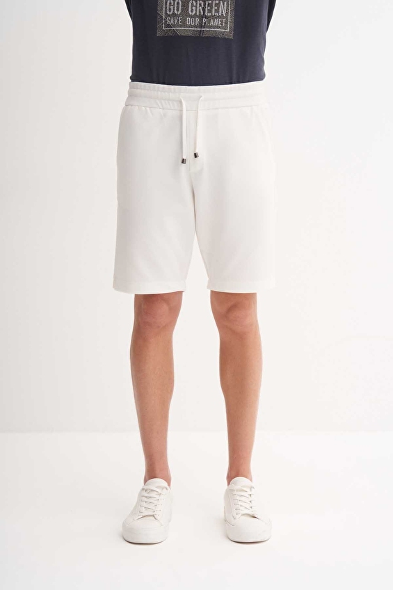 Cazador Slim Fit Erkek Bermuda 60750 Ekru Cazador Slim Fit Erkek Bermuda 60750 Ekru