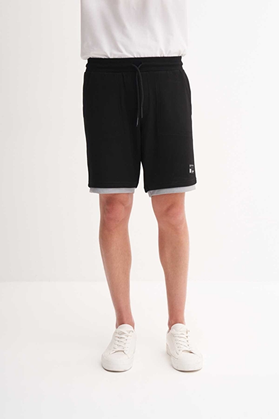 Cazador Slim Fit Erkek Bermuda 60500 Siyah Cazador Slim Fit Erkek Bermuda 60500 Siyah