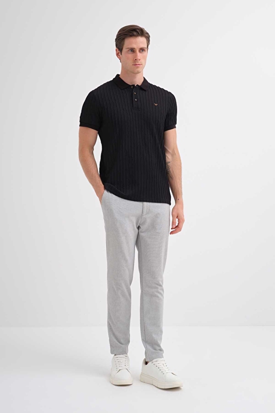 Cazador Regular Fit Erkek Tişört 40520 Siyah Cazador Regular Fit Erkek Tişört 40520 Siyah