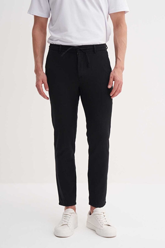 Cazador Slim Fit Erkek Pantolon 00080 Siyah Cazador Slim Fit Erkek Pantolon 00080 Siyah
