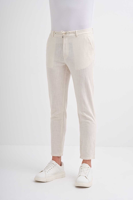 Cazador Slim Fit Erkek Pantolon 00080 Bej Cazador Slim Fit Erkek Pantolon 00080 Bej