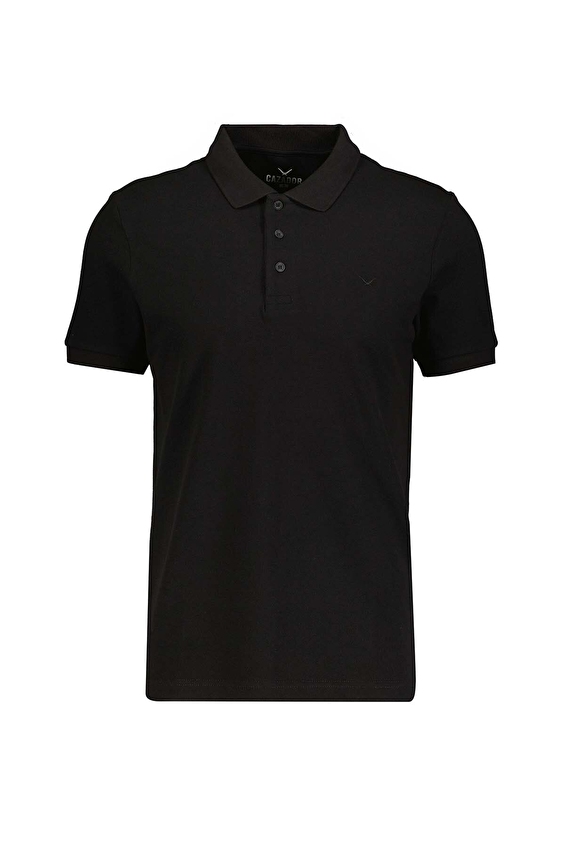 Cazador Slim Fit Erkek Tişört 46130 Siyah Cazador Slim Fit Erkek Tişört 46130 Siyah