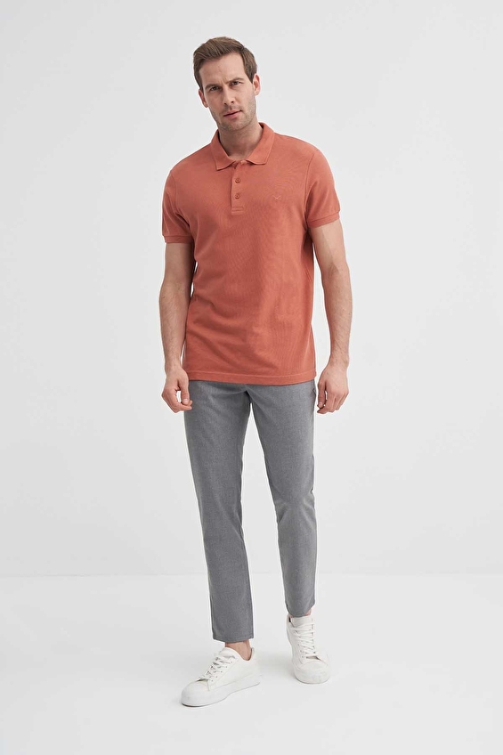 Cazador Slim Fit Erkek Tişört 46130 Tarçın Cazador Slim Fit Erkek Tişört 46130 Tarçın