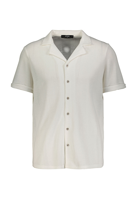 Cazador Slim Fit Erkek Gömlek 20000 Ekru Cazador Slim Fit Erkek Gömlek 20000 Ekru