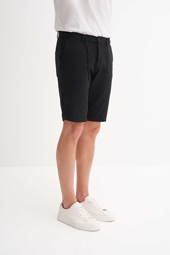 Cazador Slim Fit Erkek Bermuda 61080 Siyah Cazador Slim Fit Erkek Bermuda 61080 Siyah