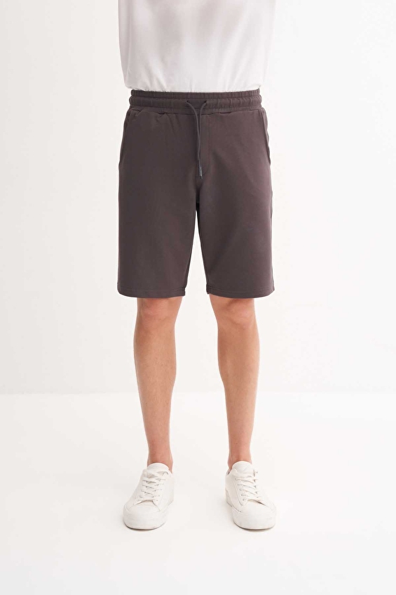 Cazador Slim Fit Erkek Bermuda 60820 Antrasit Cazador Slim Fit Erkek Bermuda 60820 Antrasit