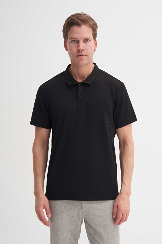 Cazador Regular Fit Erkek Tişört 40480 Siyah Cazador Regular Fit Erkek Tişört 40480 Siyah