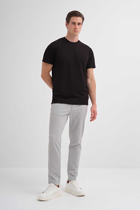 Cazador Regular Fit Erkek Tişört 40470 Siyah Cazador Regular Fit Erkek Tişört 40470 Siyah