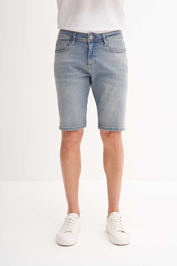 Cazador Slim Fit Erkek Bermuda 67030 Gri Cazador Slim Fit Erkek Bermuda 67030 Gri