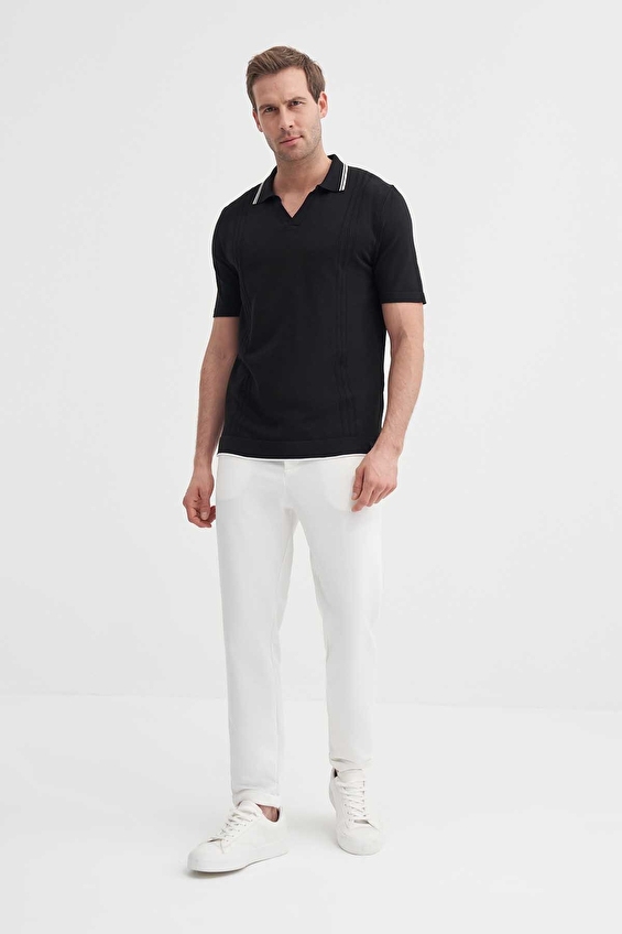 Cazador Regular Fit Erkek Tişört 30370 Siyah Cazador Regular Fit Erkek Tişört 30370 Siyah