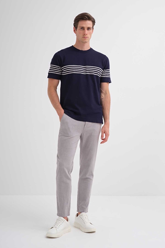 Cazador Regular Fit Erkek Tişört 30400 Lacivert Cazador Regular Fit Erkek Tişört 30400 Lacivert