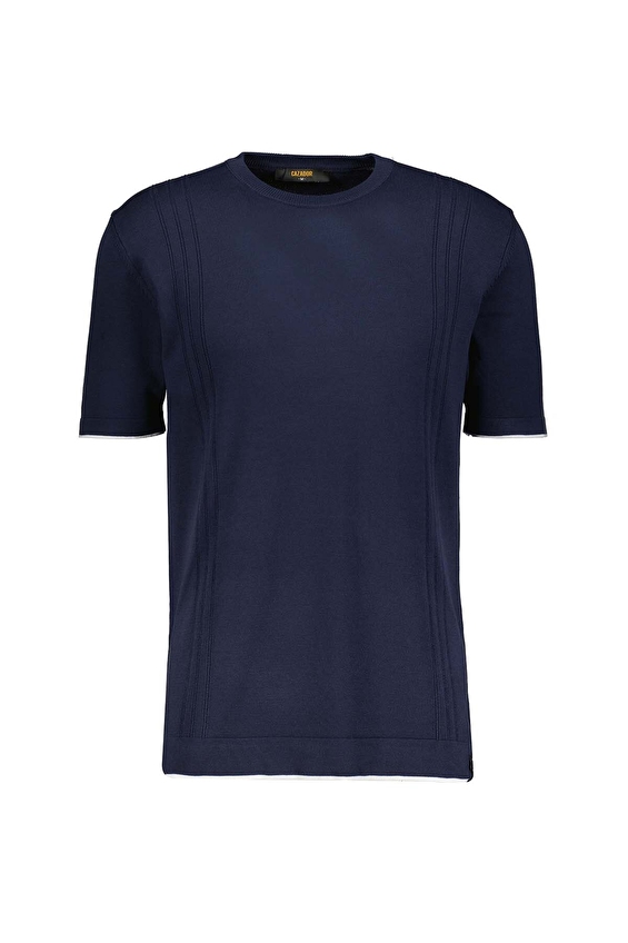 Cazador Regular Fit Erkek Tişört 34185 Lacivert Cazador Regular Fit Erkek Tişört 34185 Lacivert