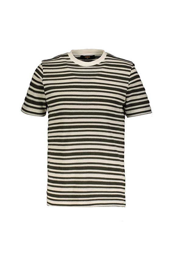 Cazador Slim Fit Erkek Tişört 40340 Yeşil Cazador Slim Fit Erkek Tişört 40340 Yeşil