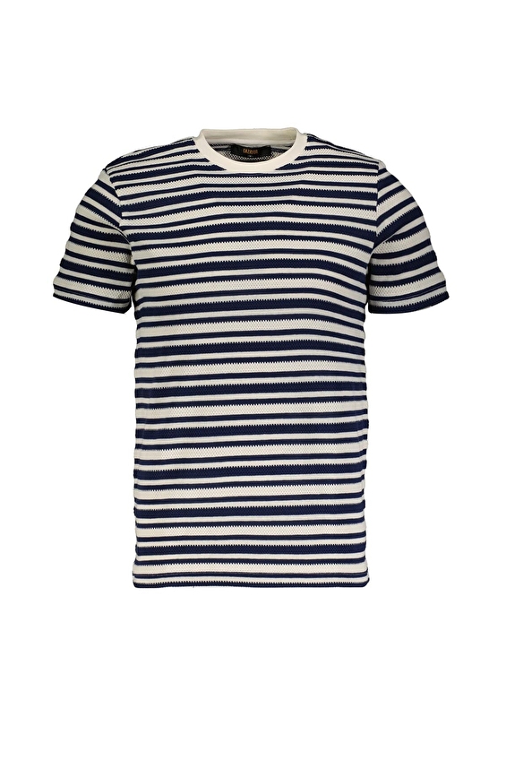 Cazador Slim Fit Erkek Tişört 40340 Lacivert Cazador Slim Fit Erkek Tişört 40340 Lacivert