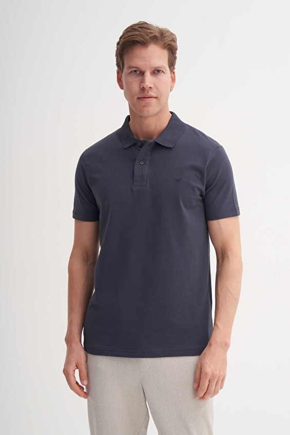 Cazador Slim Fit Erkek Tişört 46150 Antrasit Cazador Slim Fit Erkek Tişört 46150 Antrasit