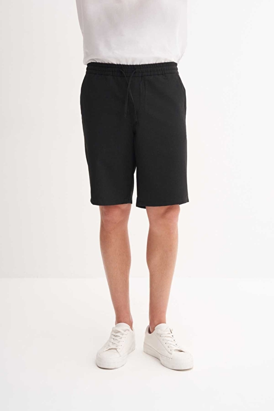 Cazador Regular Fit Erkek Bermuda 60090 Siyah Cazador Regular Fit Erkek Bermuda 60090 Siyah