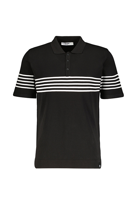 Cazador Regular Fit Erkek Tişört 34230 Siyah Cazador Regular Fit Erkek Tişört 34230 Siyah