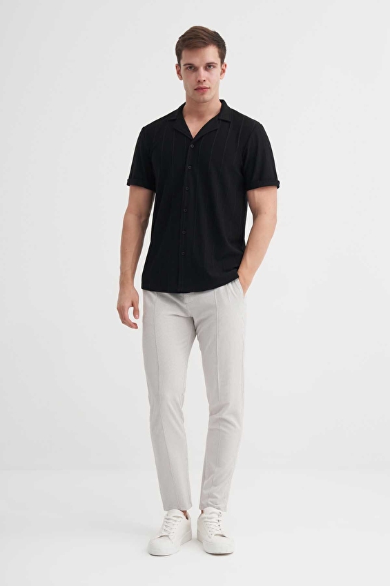 Cazador Regular Fit Erkek Gömlek 20420 Siyah Cazador Regular Fit Erkek Gömlek 20420 Siyah