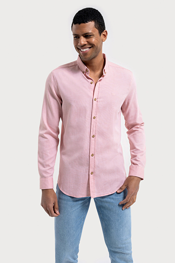 Loft Erkek Gömlek LF2035042 RED Kırmızı Loft Erkek Gömlek LF2035042 RED Kırmızı