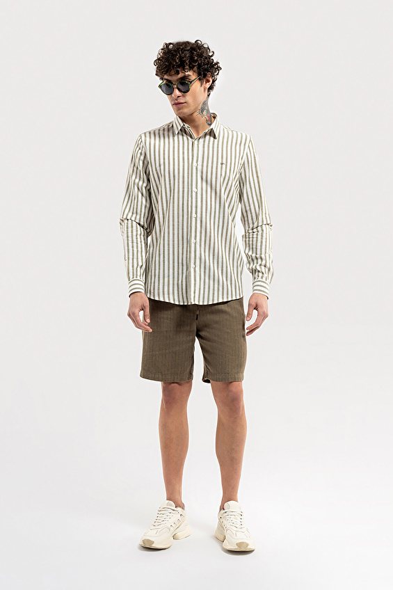 Loft Erkek Şort LF2035598 KHA Haki Loft Erkek Şort LF2035598 KHA Haki