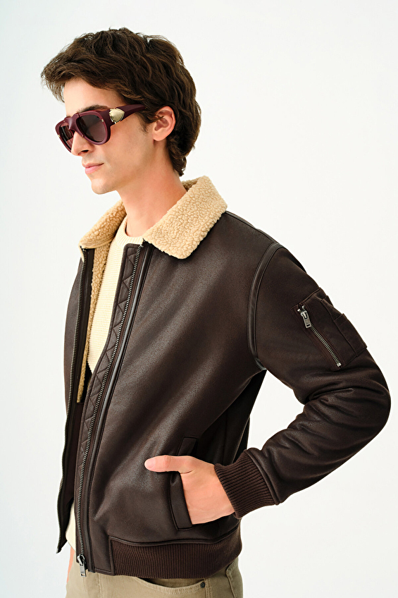 Loft Erkek Mont LF2036720 BRW Kahverengi Loft Erkek Mont LF2036720 BRW Kahverengi