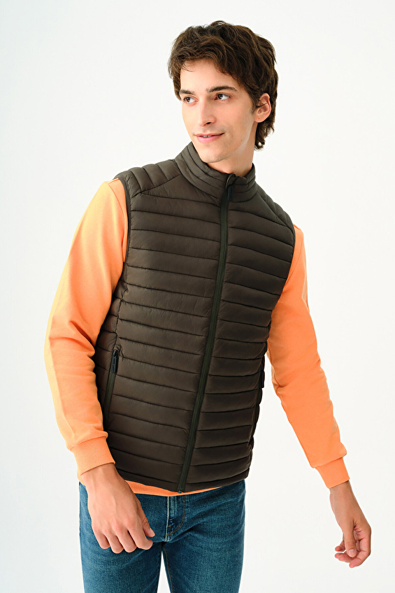 Loft Erkek Yelek LF2033222 KHA Haki Loft Erkek Yelek LF2033222 KHA Haki