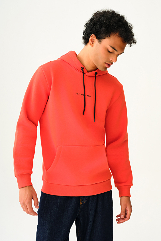 Loft Erkek Sweatshirt LF2034269 ORA Turuncu Loft Erkek Sweatshirt LF2034269 ORA Turuncu