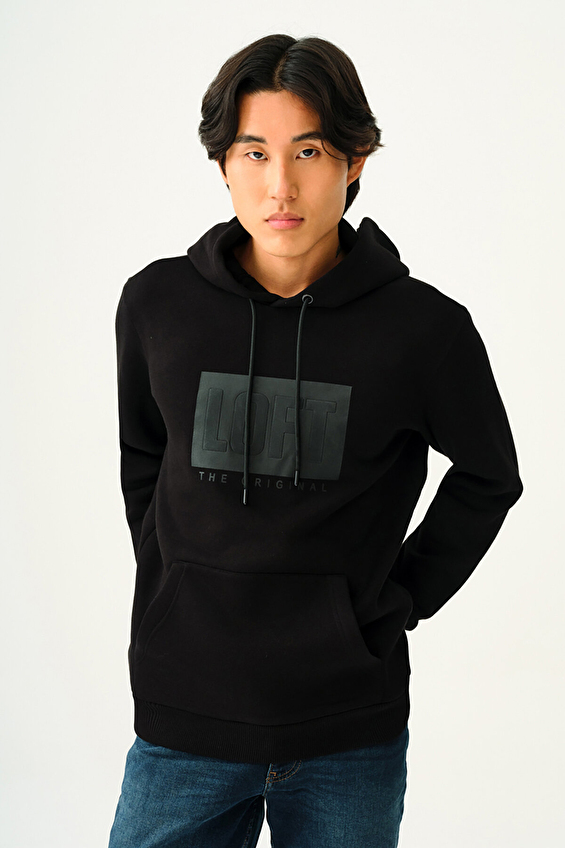 Loft Erkek Sweatshirt LF2025698 BLK Siyah Loft Erkek Sweatshirt LF2025698 BLK Siyah