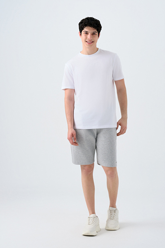 Loft Erkek Şort LF2039978 MGA Gri melanj Loft Erkek Şort LF2039978 MGA Gri melanj