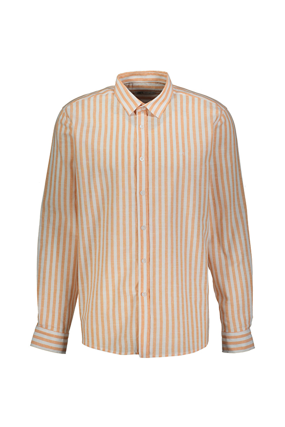 Loft Erkek Gömlek LF2039474 ORA Turuncu Loft Erkek Gömlek LF2039474 ORA Turuncu