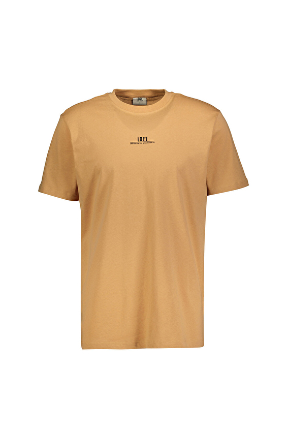 Loft Erkek Tişört LF2038728 CRM Karamel Loft Erkek Tişört LF2038728 CRM Karamel