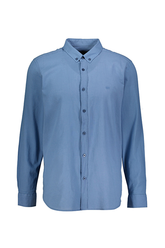 Loft Erkek Gömlek LF2039536 INV Indıgo Loft Erkek Gömlek LF2039536 INV Indıgo